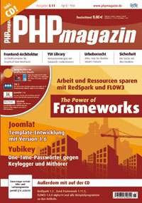 Ausgabe des PHP Magazins