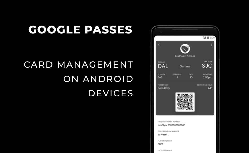 let’s dev Blog | Google Passes - Card Management on Android Devices